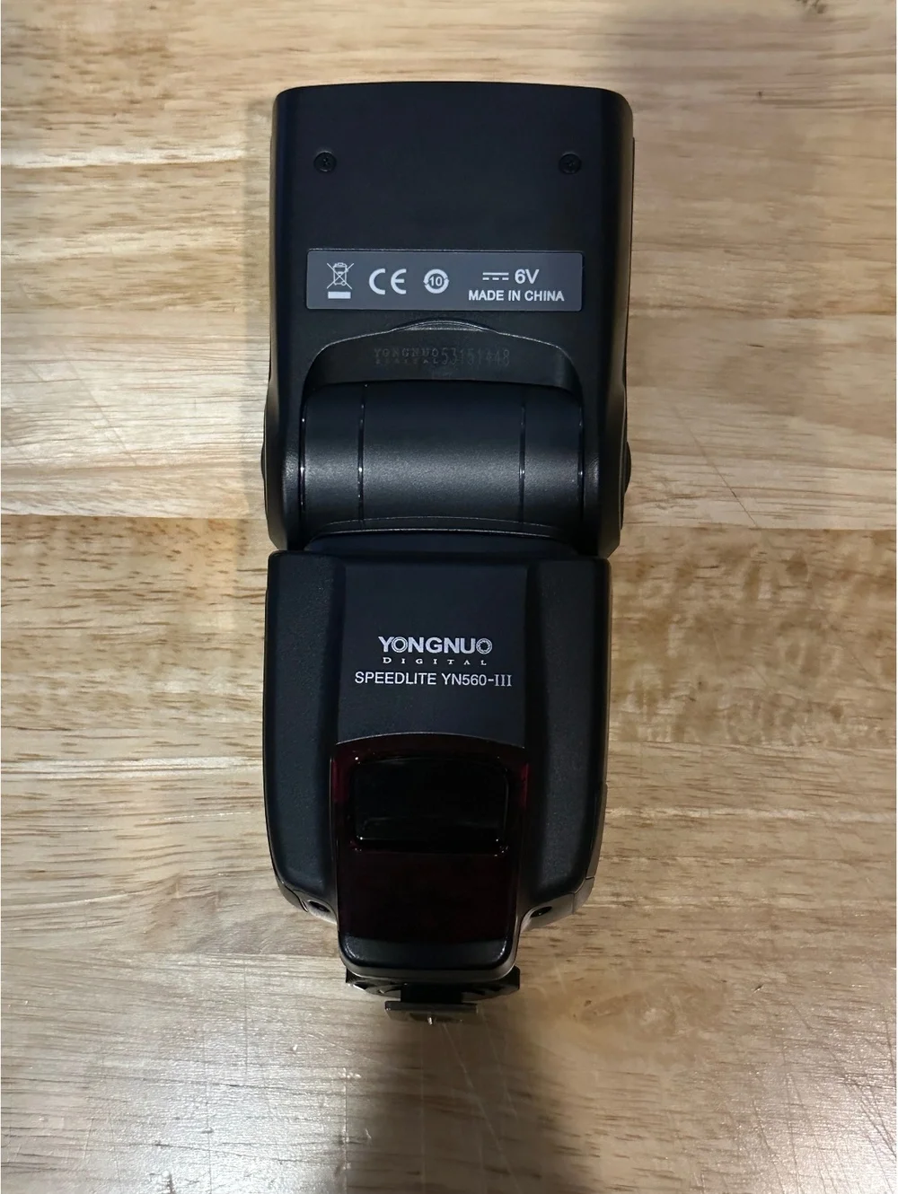 Yongnuo Speedlite YN560-III Camera Flash untested